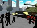 Gioco Sparo nella città Stickman 3D in linea
