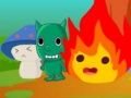 Gioco Avventura di Palla di Fuoco e Palla d'Acqua 4 in linea