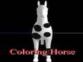 Gioco Colorare il cavallo in linea