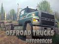 Gioco Differenze nei Camion Offroad in linea