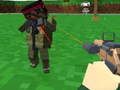 Gioco Zombie Blocchi e Sparo di Veicoli in linea