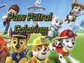 Gioco Colora il Paw Patrol in linea