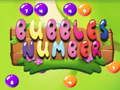 Gioco Bollicine Numero in linea