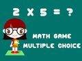 Gioco Gioco di Matematica a Scelta Multipla in linea
