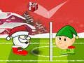 Gioco Calcio in testa dell'inverno di Babbo Natale in linea
