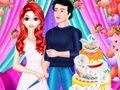 Gioco Torta di Nozze della Ragazza Sirena in linea