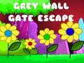 Gioco Fuga dalla porta del muro grigio in linea