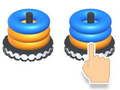 Gioco Stack Match: Gioco degli Anelli Colorati in linea