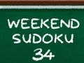 Gioco Sudoku del Fine Settimana 34 in linea