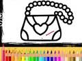 Gioco Libro da Colorare per Ragazze con Borse in linea