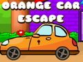 Gioco Fuga dall'auto arancione in linea
