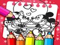 Gioco Libro da Colorare di Topolino in linea