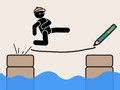 Gioco Disegna Due Salva: Salva l'uomo in linea