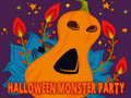 Gioco Puzzle della festa dei mostri di Halloween in linea