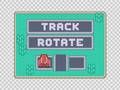 Gioco Rotazione Tracciato in linea