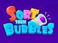 Gioco Ordina le Bolle in linea