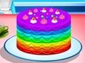 Gioco Cucinare Torta Arcobaleno in linea