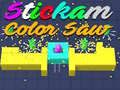 Gioco Stickman Sega Colorata in linea