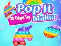 Gioco Pop It 3D Creatore di Giocattoli Antistress in linea