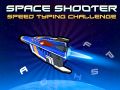 Gioco Sparatutto spaziale: Sfida di digitazione veloce in linea