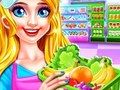 Gioco Pulizia della Ragazza del Supermercato in linea