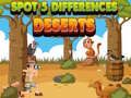 Gioco Trova 5 Differenze: Deserti in linea