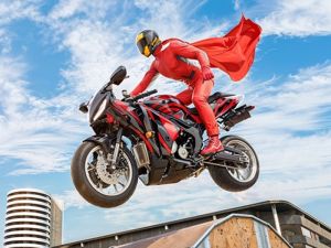 Gioco Real Motorbike Super Hero Hunt 3D in linea
