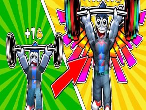 Gioco Obby: simulatore di palestra, fuga in linea