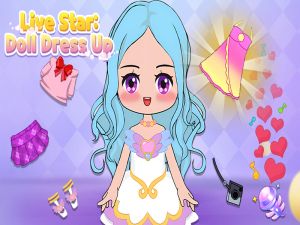Gioco Live Star Doll Dress Up in linea