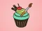 Gioco Colorazione di Cupcake Gustosi in linea