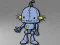 Gioco Puzzle di robot cartone animato in linea