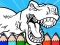 Gioco Colorare dinosauri per bambini in linea