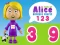 Gioco Mondo di Alice Numeri Forme in linea