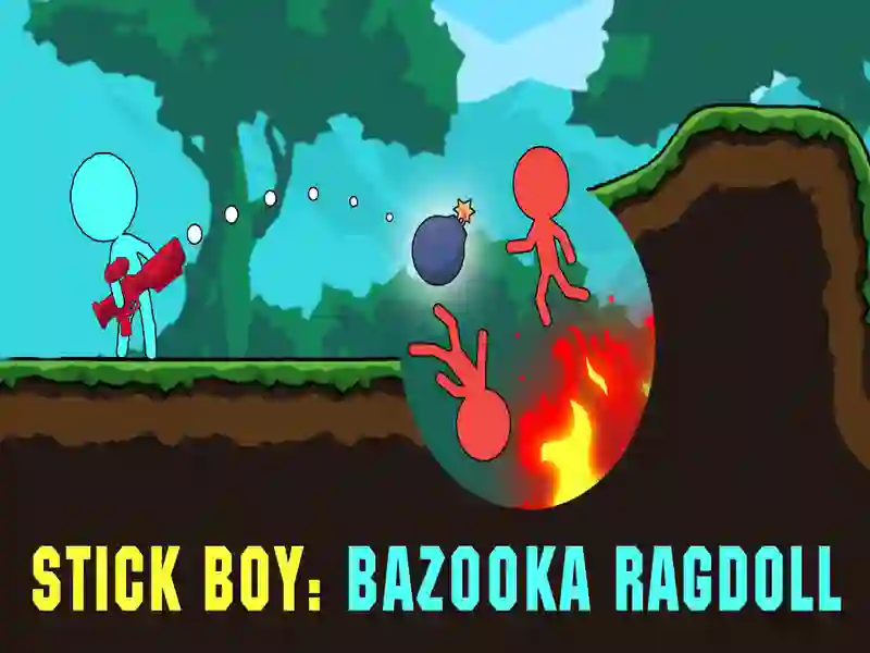 Gioco Stick Boy: Bazooka Ragdoll in linea