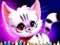 Gioco Colorazione di Gattino Carino in linea