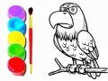 Gioco Libro da Colorare Aquila in linea