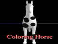 Gioco Colorare il cavallo in linea