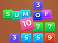Gioco Somma di 10 in linea