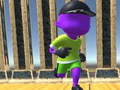 Gioco Sfida Celeste Stickman 3D in linea