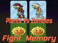Gioco Plants vs Zombies Combatti Memoria in linea