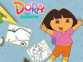 Gioco Dora l'esploratrice il libro da colorare in linea