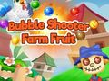 Gioco Bubble Shooter: Frutta della Fattoria in linea