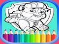 Gioco Libretto da Colorare PAW Patrol in linea