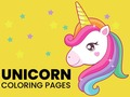 Gioco Pagine da Colorare Unicorno in linea