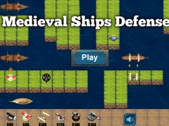 Gioco Difesa delle navi medievali in linea