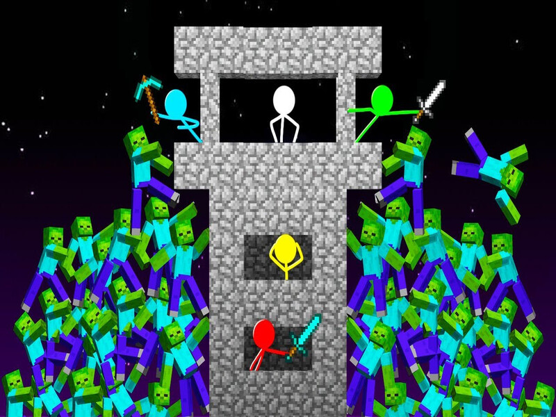 Gioco Stickman vs Zombies: Epic Fight in linea