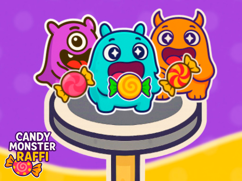 Gioco Candy Monster Raffi in linea