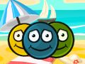 Gioco Divertimento con la palla da spiaggia in linea