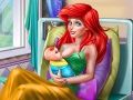 Gioco Principessa Sirena: Nascita della Mamma in linea