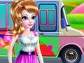 Gioco Lavaggio Auto Camion Gelato per Ragazze in linea